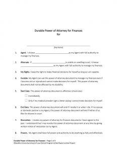 Free Fillable Washington Power of Attorney Form